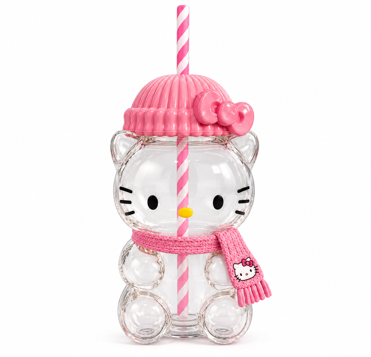Hello Kitty Glass Cup 20oz