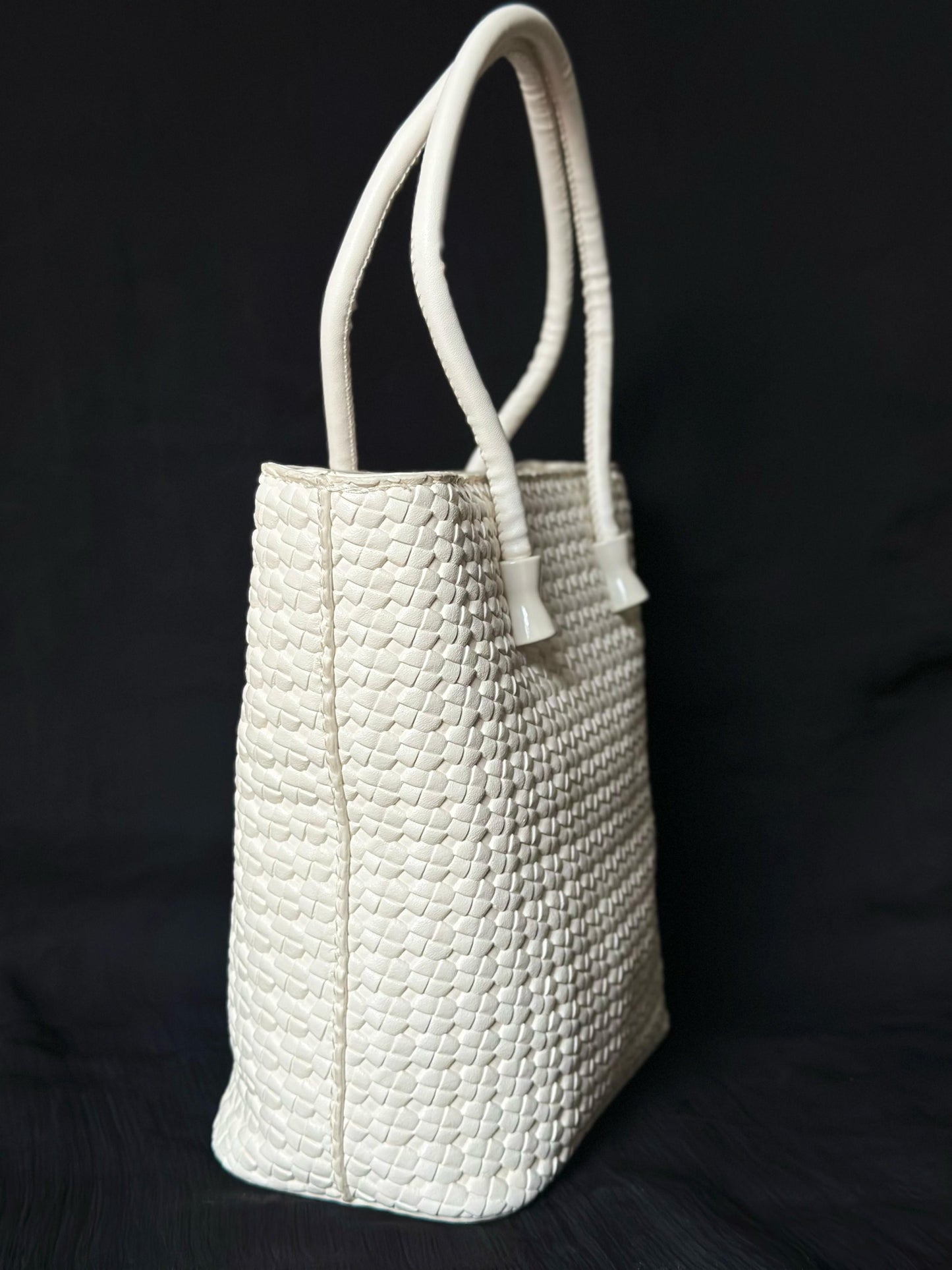 Vanilla Chic White Handbag