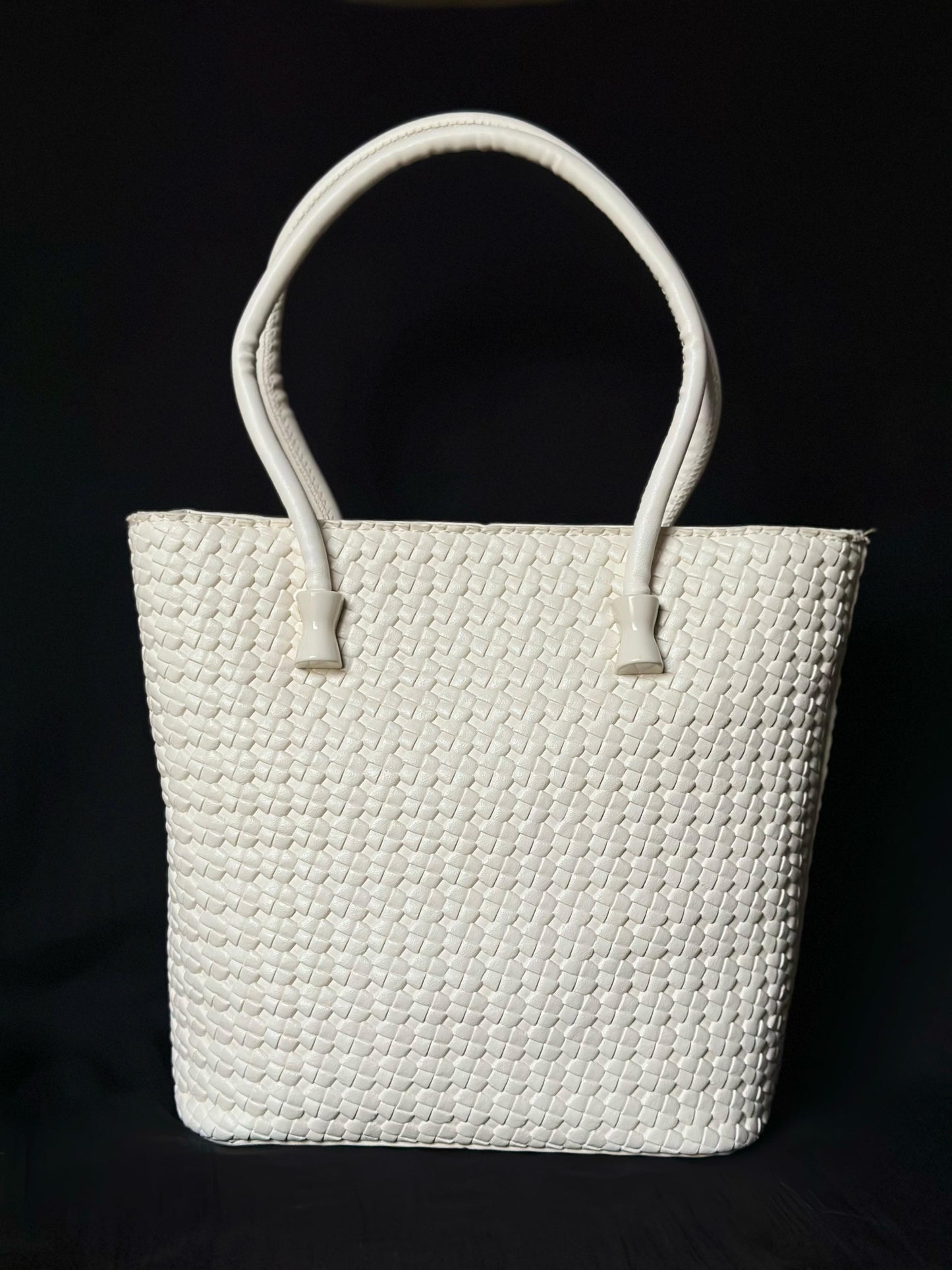 Vanilla Chic White Handbag